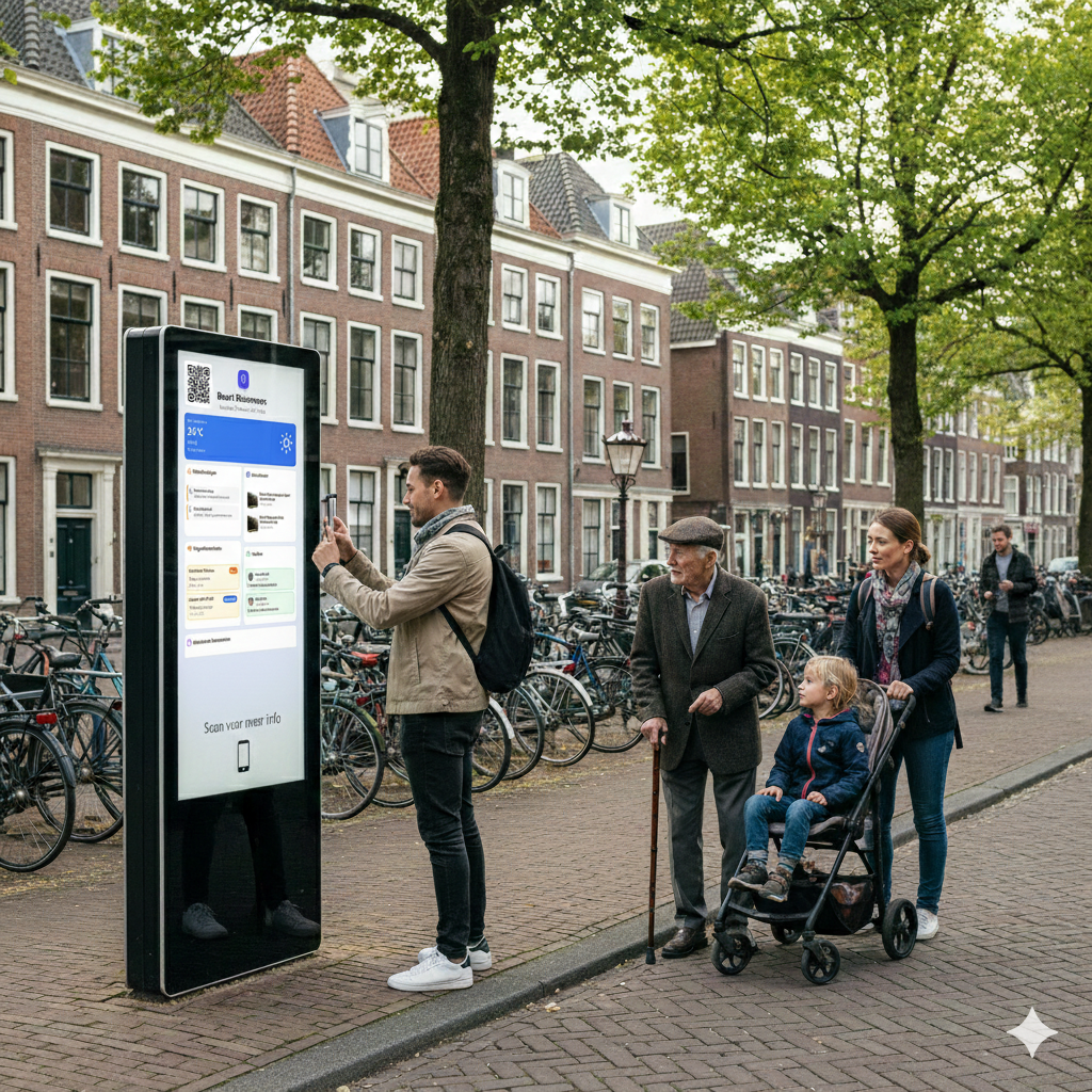 Placeholder van buurtbewoners die participeren in wijkontwikkeling